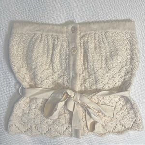 Tabitha for Anthropologie Tube Top Sweater NWT